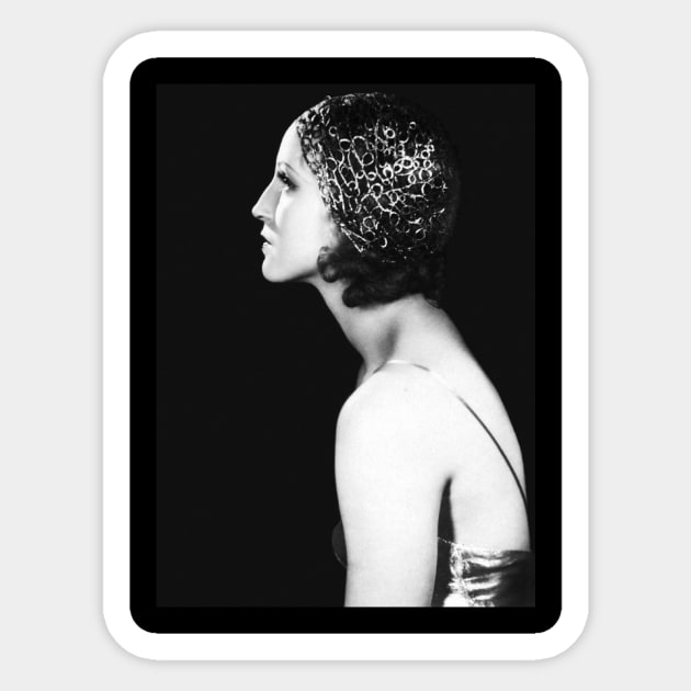 Brigitte Helm Sticker by SILENT SIRENS